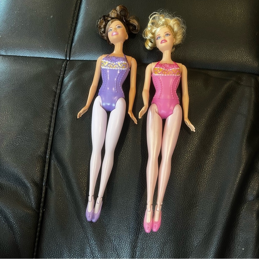 Barbie I can be ballerina doll lot pink purple y2k vintage retro ballerina